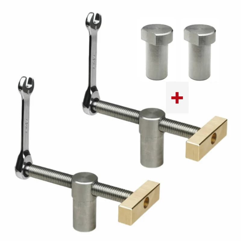 Reguliuojamas stalo spaustukas 19/20 mm stalui
