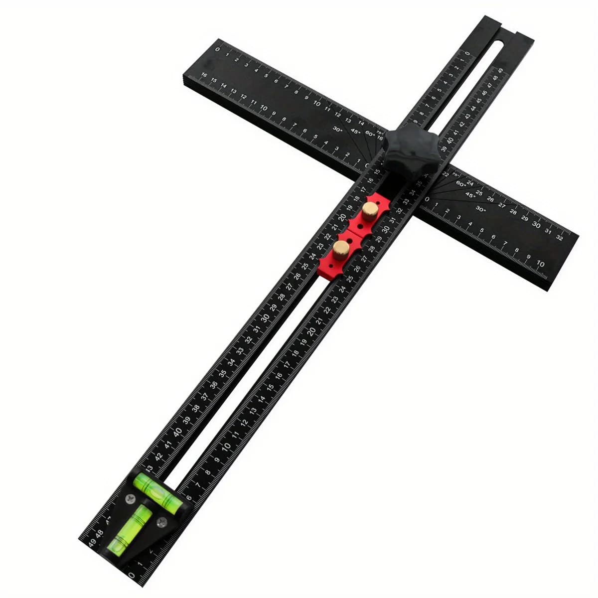 Reguliuojamas 2-in-1 gipskartonio gręžimo pozicionavimo kvadratas