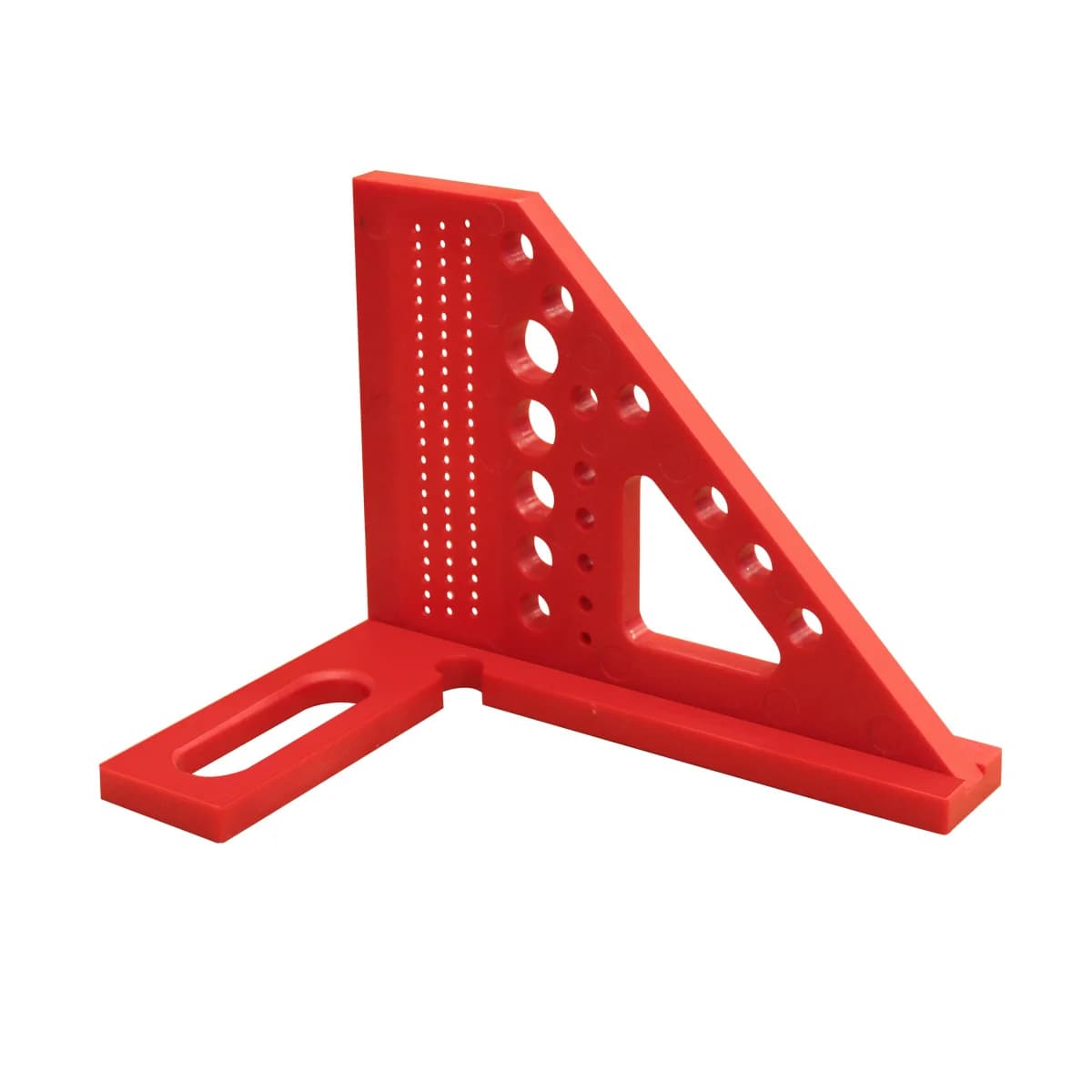 Inžinierų 3D plastikinis kvadratas, 45/90 laipsnių
