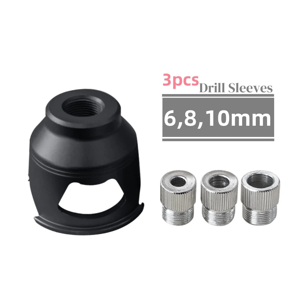 Vertikalus gręžimo gidas, kištukų žiedavimo rinkinys, 2–10 mm
