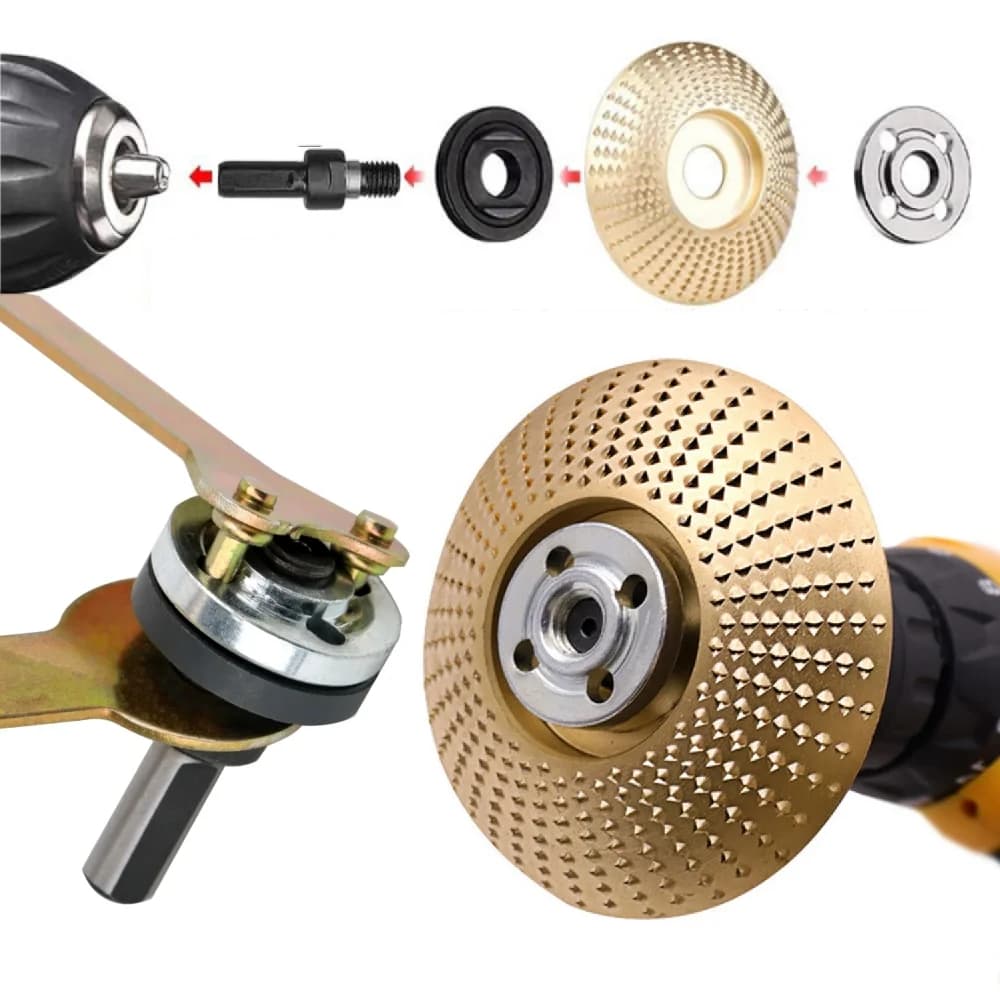 Adapteris nuo 10mm gręžtuvo iki kampinės šlifavimo mašinėlės