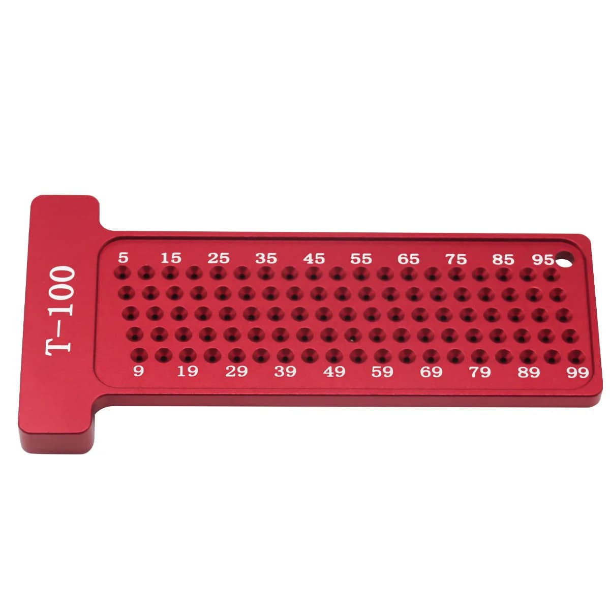 100 mm tikslus T-formos liniuotės žymeklis metrinis