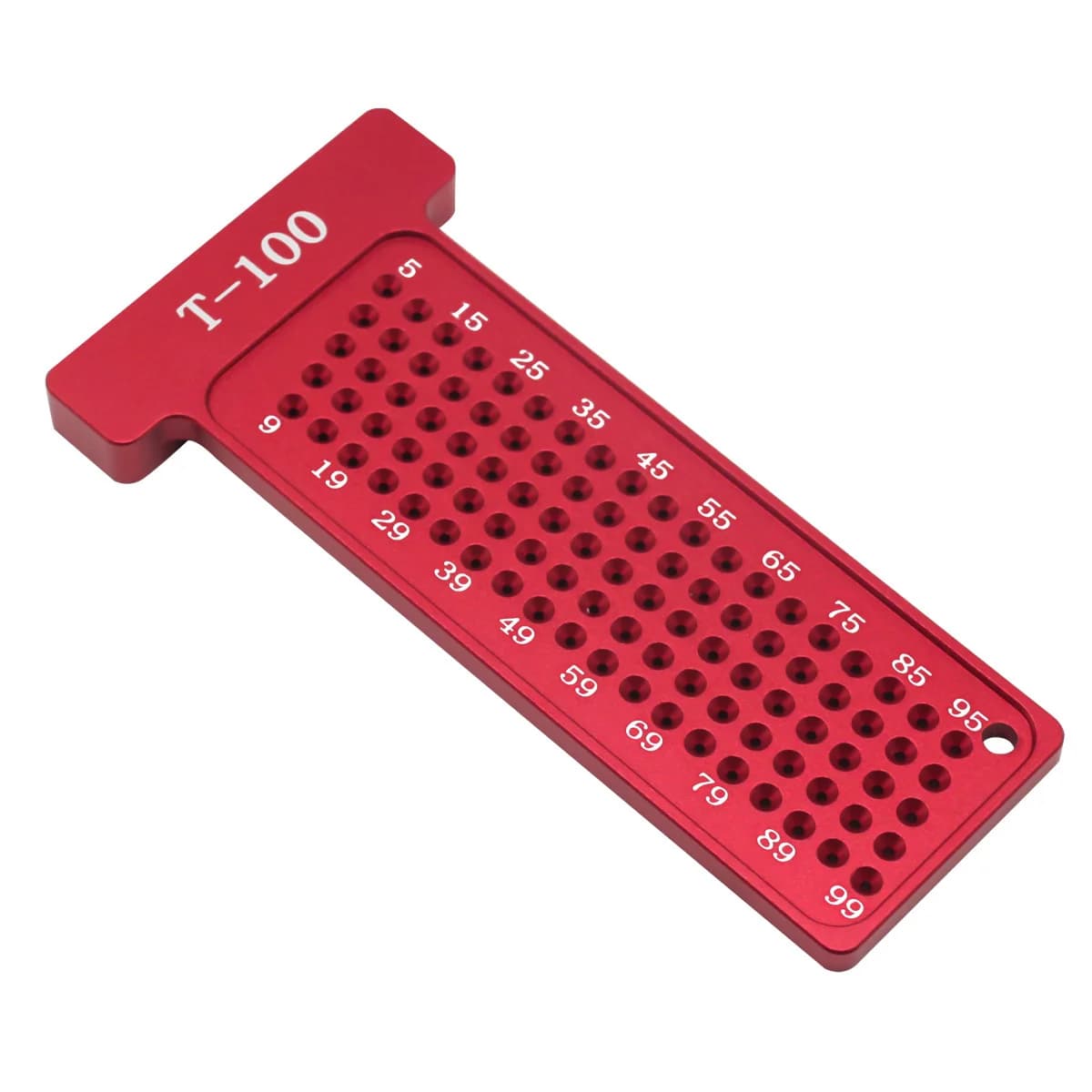100 mm tikslus T-formos liniuotės žymeklis metrinis