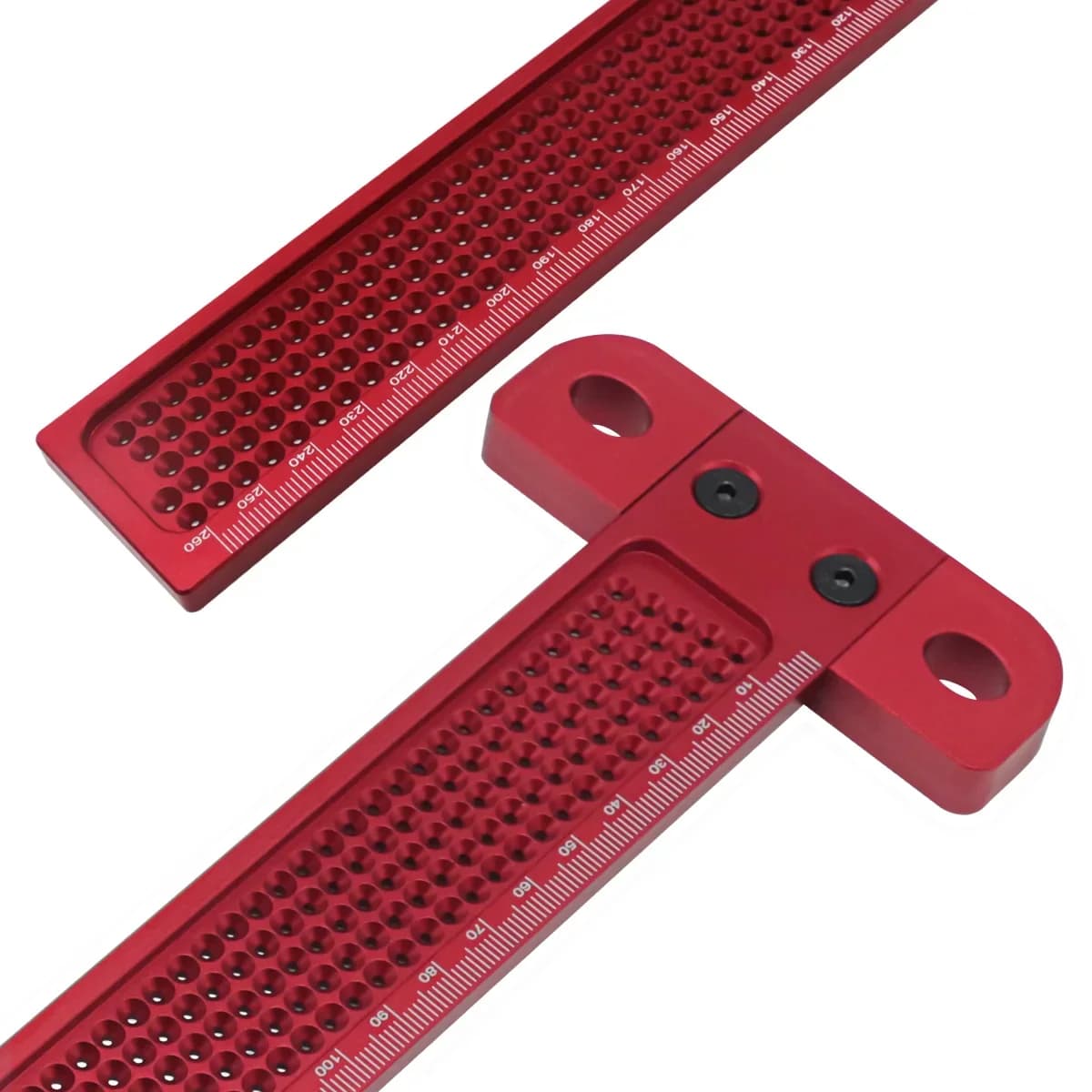 60-260mm aliuminis T formos žymėjimo liniuotė