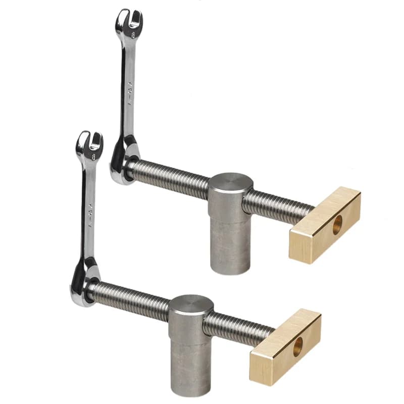 Reguliuojamas stalo spaustukas 19/20 mm stalui