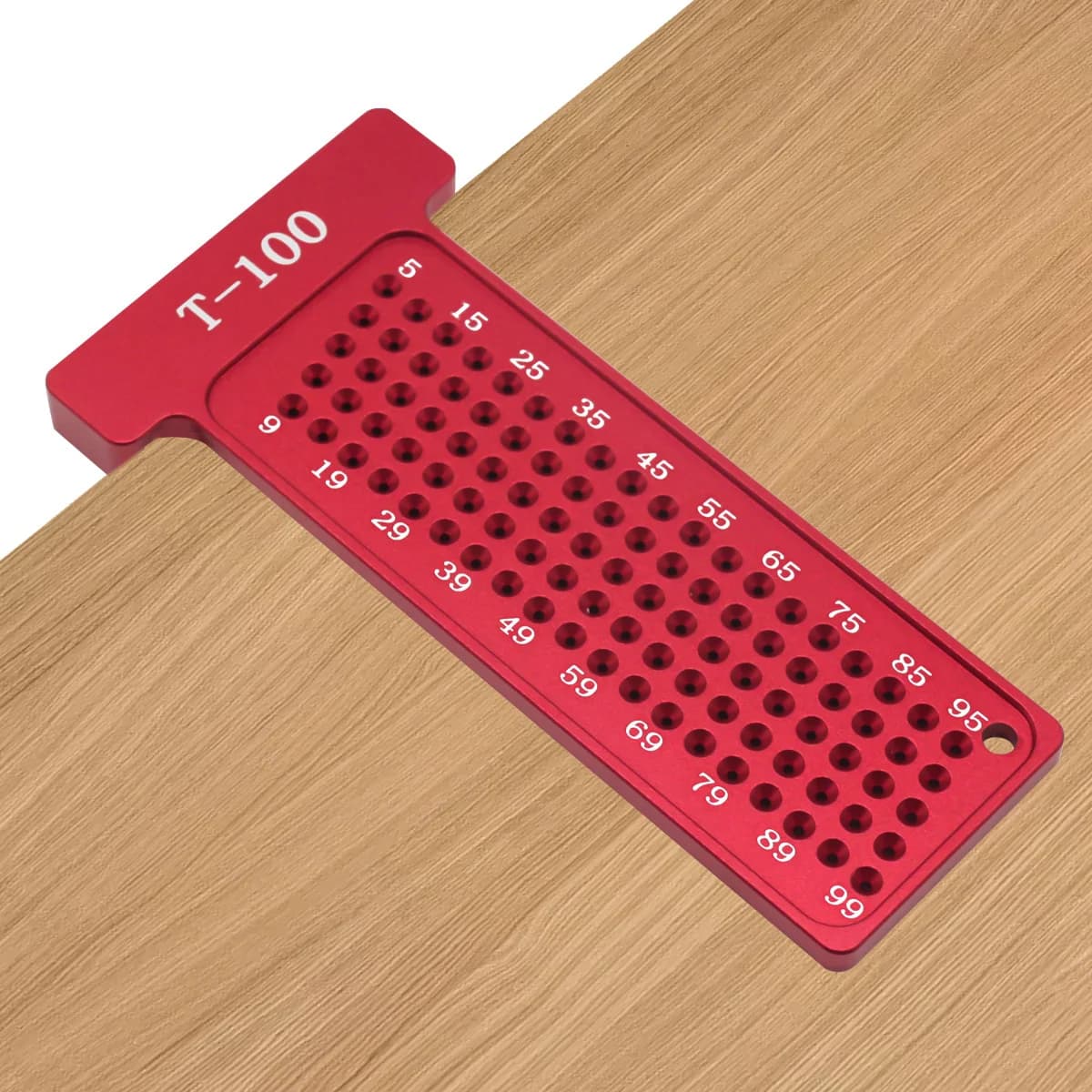 100 mm tikslus T-formos liniuotės žymeklis metrinis