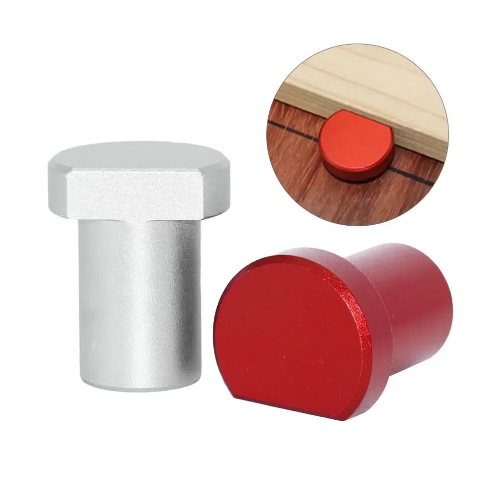 Aliuminiai stalo kaiščiai 19/20 mm darbo stalio angoms