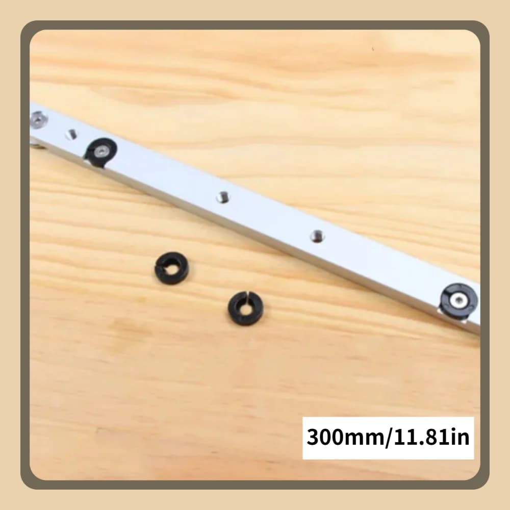 Aliumininė T-bėgelio kampinė bėgeliu sistema, 300/450 mm
